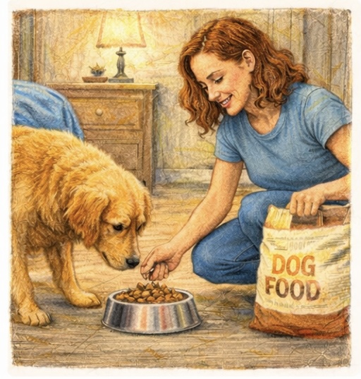 Happy pet parent